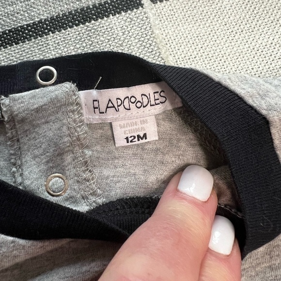 NWT-FLAPDOODLES Baby Boy Top - Picture 3 of 5